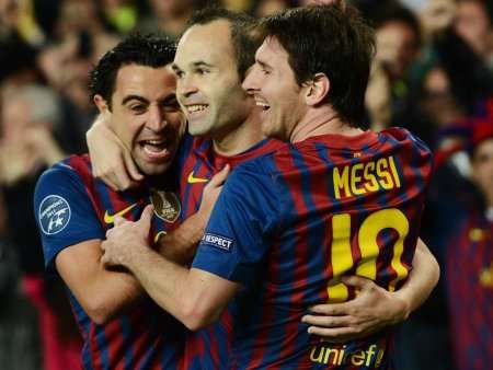Xavi & Iniesta backbone of Messi in Barcelona